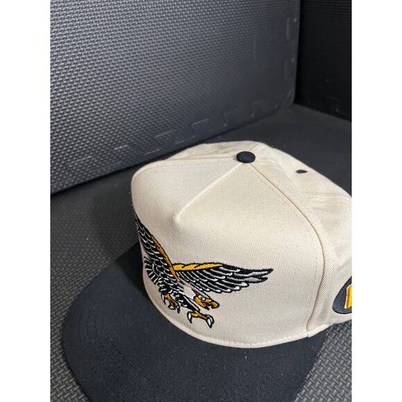 Men cream eagle snap back until forever Indestructible streetwear cap adjustable - Picture 3 of 7